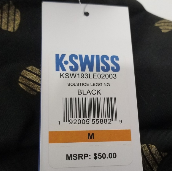 NWT K-SWISS Leggings - Picture 8 of 8